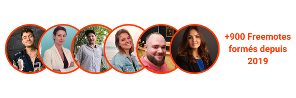 +900 Freemotes formés depuis 2019